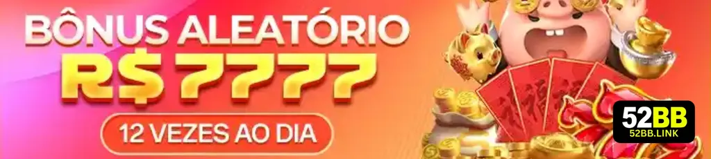 Banner de promoções 52BB com bônus e ofertas especiais