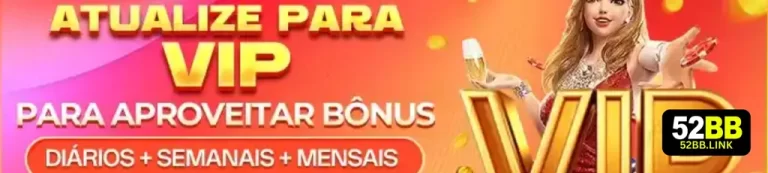 Banner de promoções 52BB com bônus e ofertas especiais
